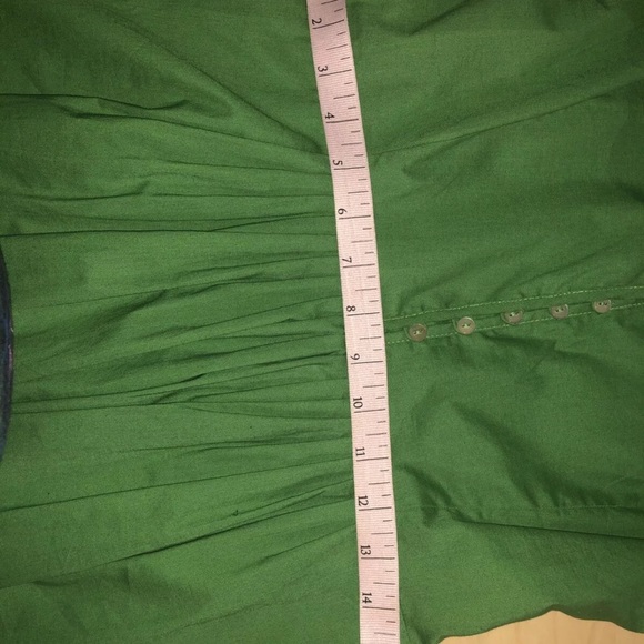 NEW! Zara Green Midi Dress Size M made in Morocco - Picture 8 of 11